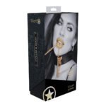 Ouch! International Rome Collection Collar with Leash