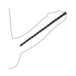 Ouch! Urethral Sounding Advanced Silicone Spiral Screw Plug Set Black 7 mm / 8 mm / 9 mm / 10 mm - Image 6