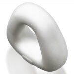 Zoid - Trapazoid Lifter Cockring - White Ice - Image 2
