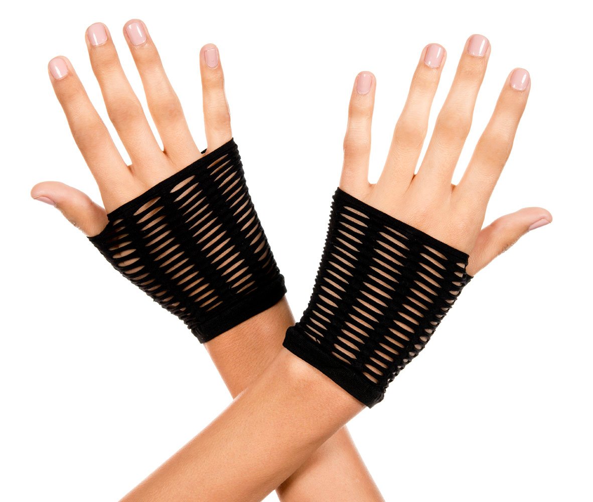 oval-net-gloves-black Oval Net Gloves - Black - Image 1