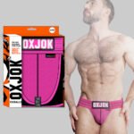 Oxballs Oxjok Slingjock Upthrust Slider-Strap Jock Pink Sky S