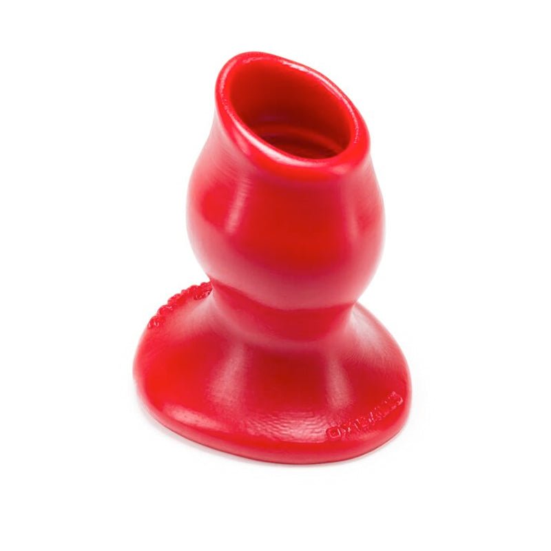 oxballs-pighole-2-hollow-plug-medium-red OxBalls Pighole-2, Hollow Plug, Medium, Red - Image 1