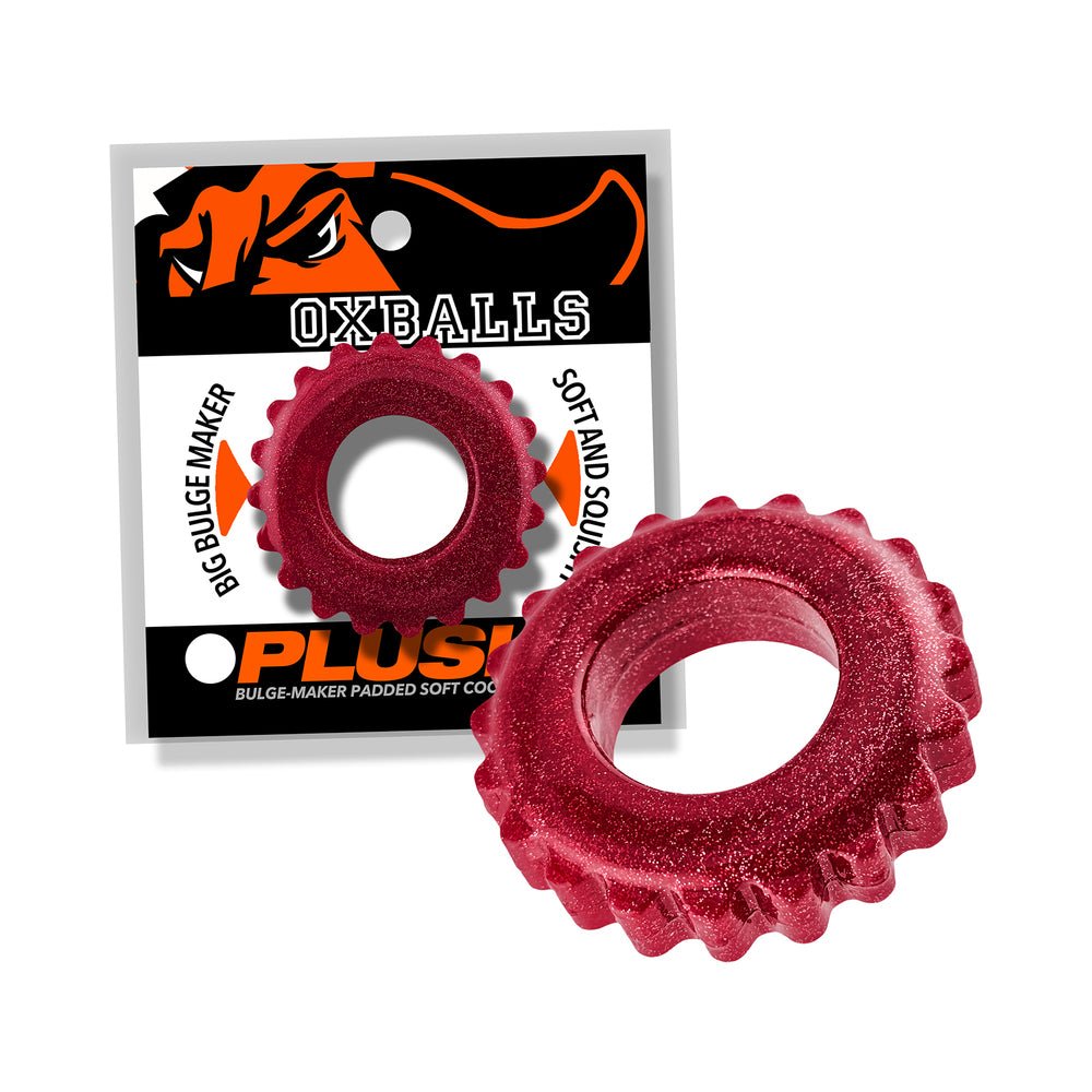 oxballs-plushy-single-ring-cherry-lips Oxballs Plushy Single Ring Cherry Lips - Image 1