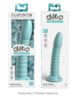 Dillio Platinum - Wild Thing 7 Inch Dildo - Teal - Image 5
