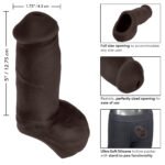 Packer Gear 5 Inch Ultra-Soft Silicone Stp Packer - Black - Image 6