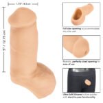 Packer Gear 5 Inch Ultra-Soft Silicone Stp Packer - Ivory - Image 6