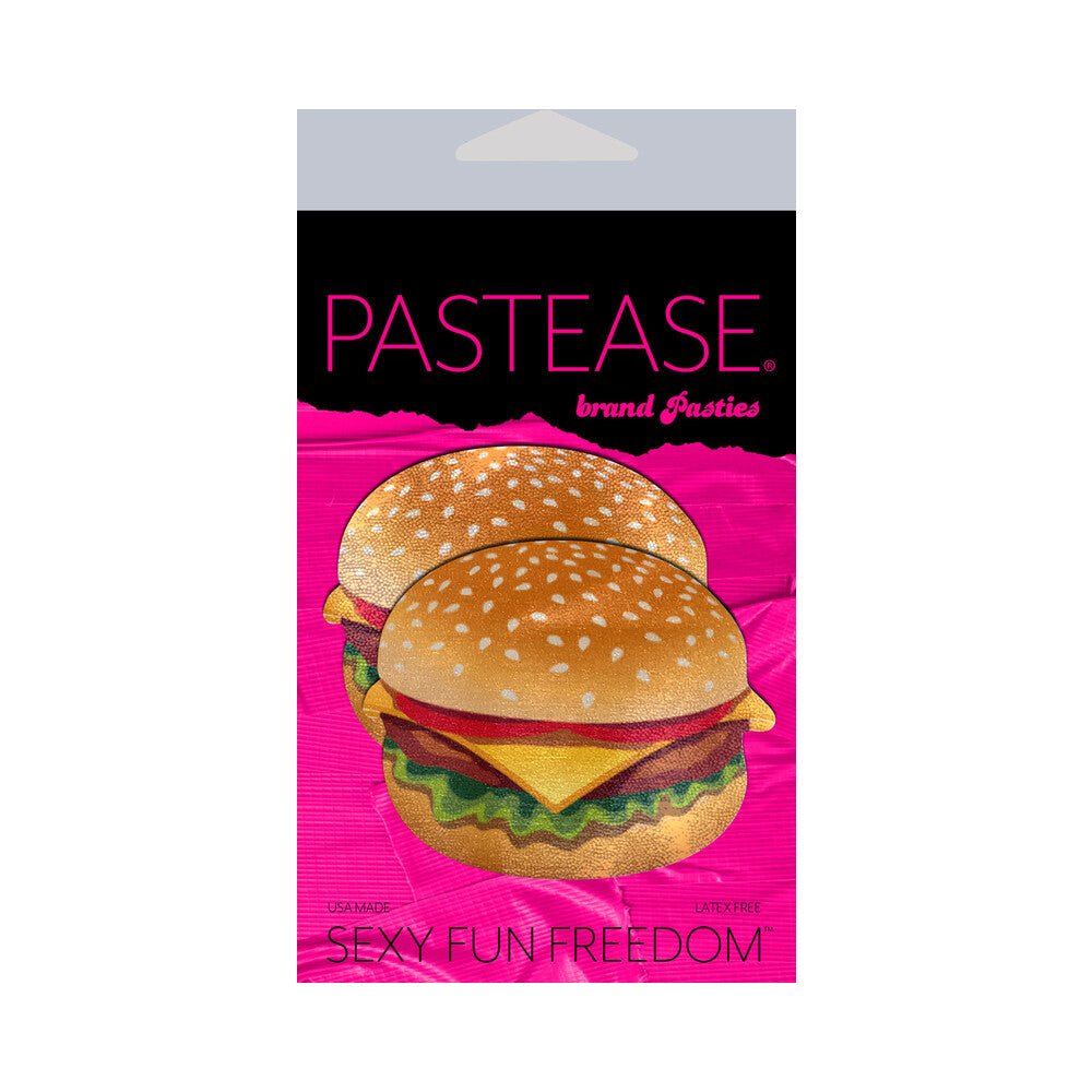 pastease-burger-delicious-cheeseburger-nipple-pasties Pastease Burger: Delicious Cheeseburger Nipple Pasties - Image 1