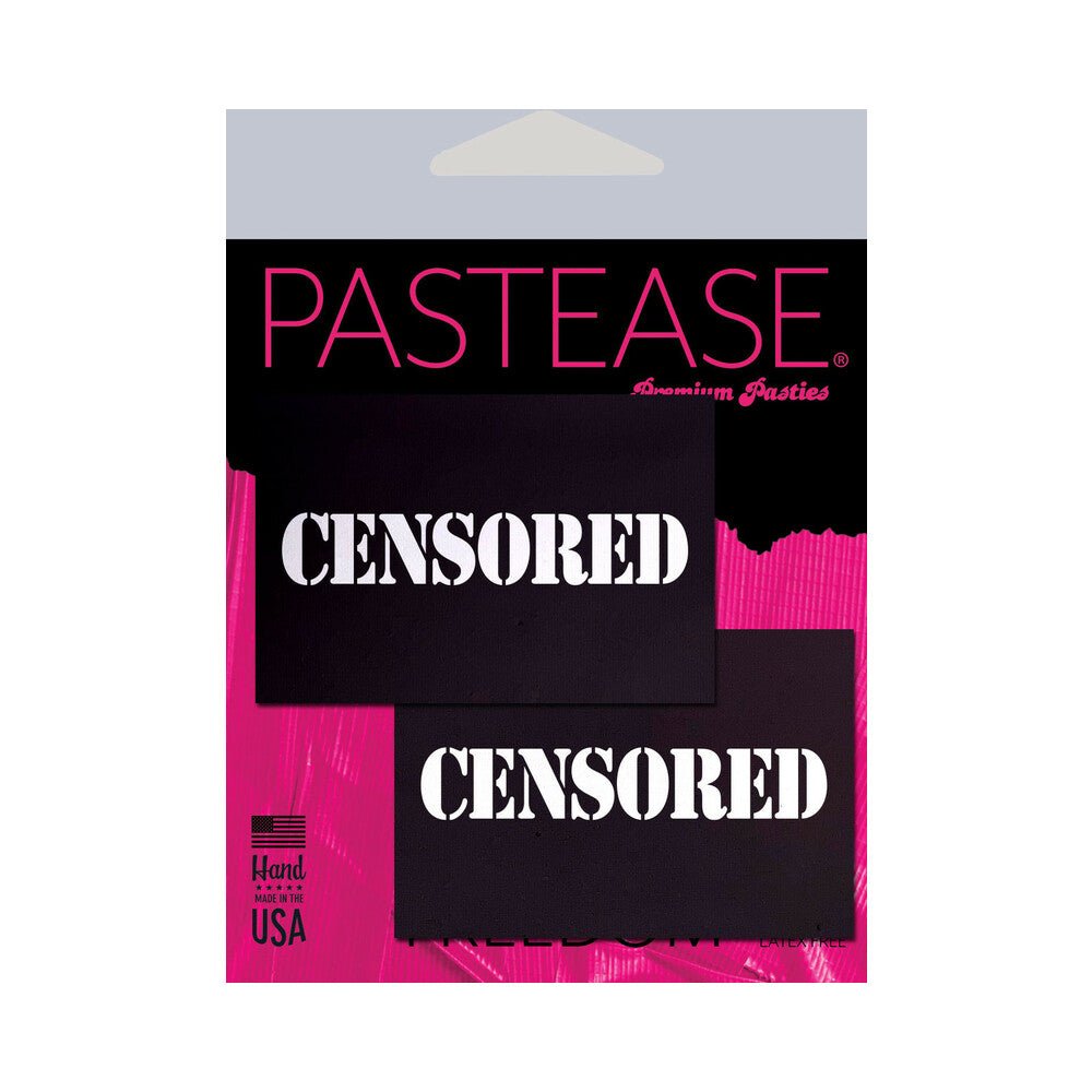 pastease-censored-black-censor-bars-nipple-pasties Pastease Censored: Black Censor Bars Nipple Pasties - Image 1
