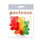 Pastease Gummy Bear Breast Pasties Red/Yellow & Orange/Green - Image 4