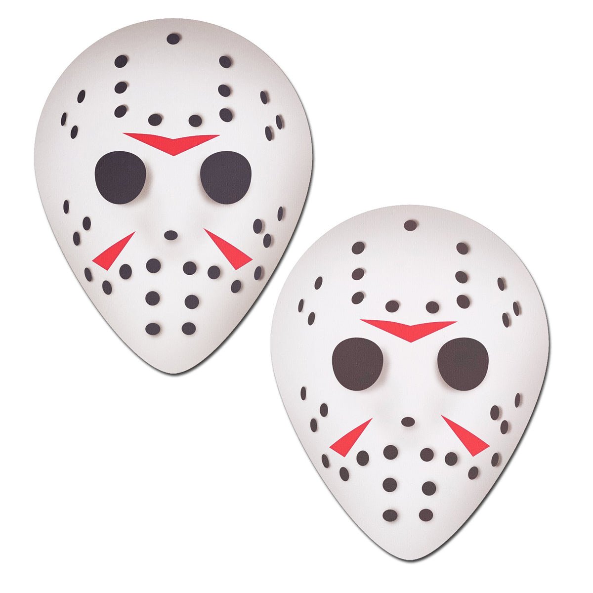pastease-halloween-jason-hockey-mask-pasties Pastease Halloween Jason Hockey Mask Pasties - Image 1
