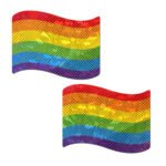 Pastease Rainbow Pride Flag Pasties