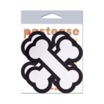 Pastease White Crossbone Breast Pasties - Image 4