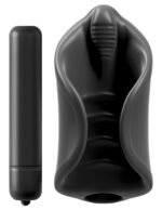 Pdx Elite Vibrating Silicone Stimulator – Black