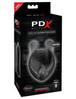Pdx Elite Vibrating Silicone Stimulator – Black - Image 3