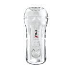PDX Extreme Wet Pussies Super Luscious Lips Self-Lubricating Stroker – Clear - Image 4
