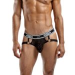 Peep Show - Jock Ring - Large/ X-Large - Black