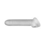 Perfect Fit Fat Boy Micro Ribbed Sheath 7.5 in. Clear - Image 3