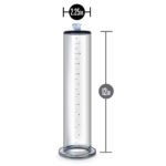 Performance  12 Inch X 2.5 Inch Penis Pump  Cylinder  Clear - Image 3