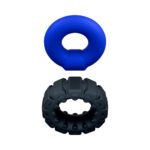 Performance Plus Engage 2-Piece Cock Ring Set – Smooth and Textured, Assorted Colors - Image 4
