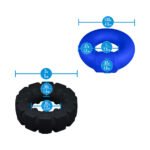 Performance Plus Engage 2-Piece Cock Ring Set – Smooth and Textured, Assorted Colors - Image 7
