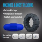 Performance Plus Engage 2-Piece Cock Ring Set – Smooth and Textured, Assorted Colors - Image 9