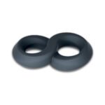 Performance Plus Launch Black Dual-Strap Cock Ring – Platinum-Cured Silicone - Image 3