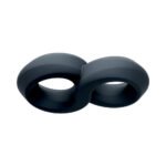 Performance Plus Launch Black Dual-Strap Cock Ring – Platinum-Cured Silicone - Image 4