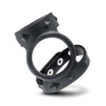 Performance - Vs8 - Silicone Double Cock & Ball Strap - Black - Image 6