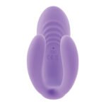 Petite Tickler Rechargeable Triple-Motor Vibrator with Remote – Lilac - Image 5