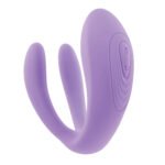 Petite Tickler Rechargeable Triple-Motor Vibrator with Remote – Lilac - Image 7
