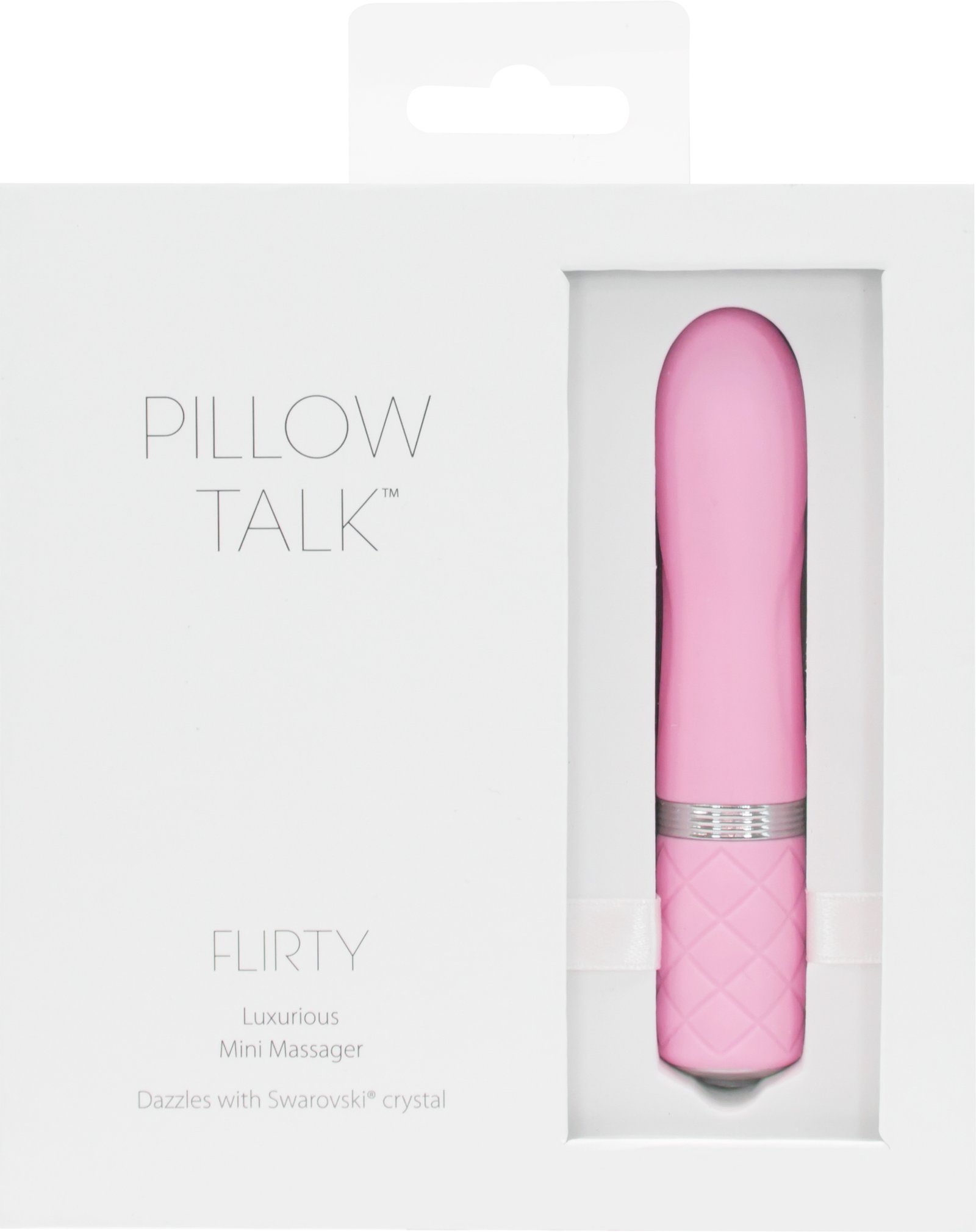 pillow-talk-flirty-vibe-with-swarovski-crystal-pink Pillow Talk Flirty Vibe With Swarovski Crystal - Pink - Image 1