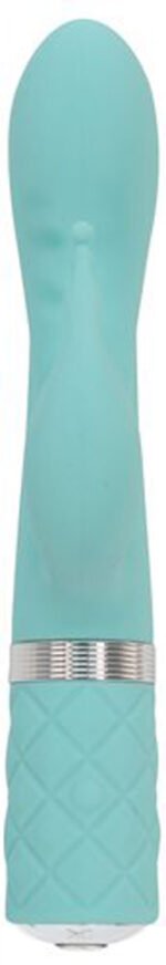 Pillow Talk Kinky Dual-Motor Vibrator – Teal