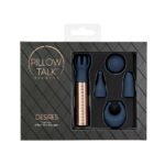 Pillow Talk Secrets Desires 6-Piece Silicone Mini Massager Set Navy