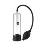 Pipedream Potent Developer Penis Pump – Clear/Black - Image 2