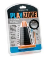 Perfect Fit Play Zone Kit Cock Ring Set – Black