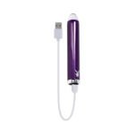 Playboy Amethyst Rechargeable Vibrating Glass Vibrator – Purple - Image 7