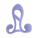 Playboy Fantasy Cage Rechargeable Vibrating Cock Cage – Purple Silicone - Image 2