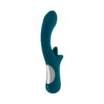 Playboy Harmony Deep Teal Rechargeable Dual-Motor Vibrator with G-Spot Tapping - Image 4