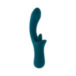 Playboy Harmony Deep Teal Rechargeable Dual-Motor Vibrator with G-Spot Tapping - Image 6