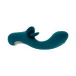 Playboy Harmony Deep Teal Rechargeable Dual-Motor Vibrator with G-Spot Tapping - Image 7