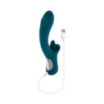 Playboy Harmony Deep Teal Rechargeable Dual-Motor Vibrator with G-Spot Tapping - Image 8