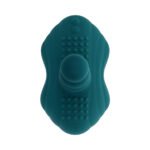 Playboy Have A Seat Rechargeable Silicone Remote-Controlled Vibrating Grind Pad Deep Teal - Image 2
