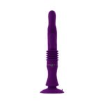 Playboy Hoppy Ending Rechargeable Silicone Thrusting Rabbit Vibrator Acai - Image 6
