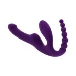 Playboy Hug It Out Acai Rechargeable Inflatable Wearable Vibrator with G-Spot Motion and Anal Tail – Purple - Image 8