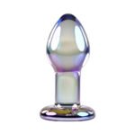 Playboy Jewels Plug Borosilicate Glass Anal Plug – Clear - Image 2