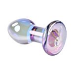Playboy Jewels Plug Borosilicate Glass Anal Plug – Clear - Image 3