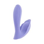 Playboy Lilac Fantasy Rechargeable Dual Vibrator – Light Purple - Image 2