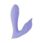 Playboy Lilac Fantasy Rechargeable Dual Vibrator – Light Purple - Image 4
