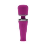 Playboy Mic Drop Wild Aster Rechargeable Wand Vibrator – Purple - Image 2
