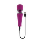 Playboy Mic Drop Wild Aster Rechargeable Wand Vibrator – Purple - Image 7